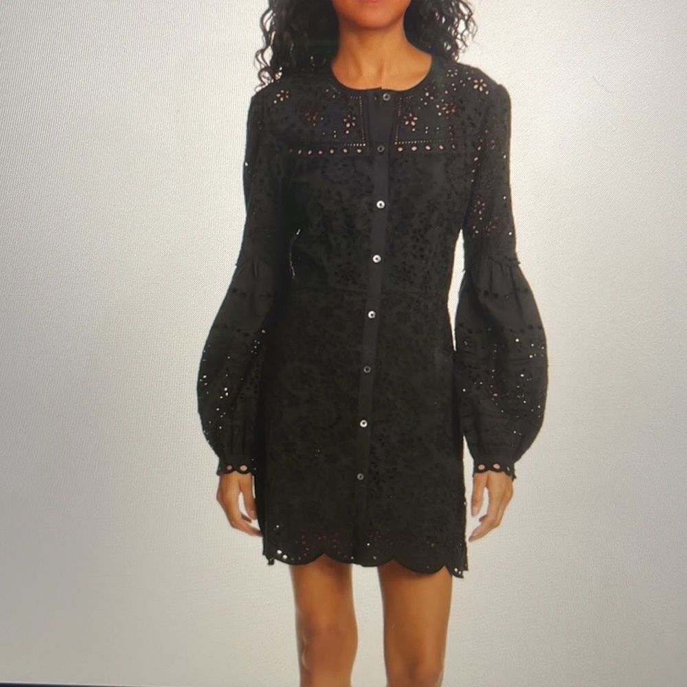Veronica Beard Eyelet Dress